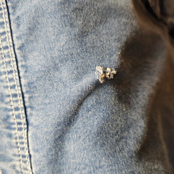 Denim Bib Jeans Overalls Carpenter LIBERTY Cotton Mens Dungaree Farmer 33 X 30 - Picture 12 of 16